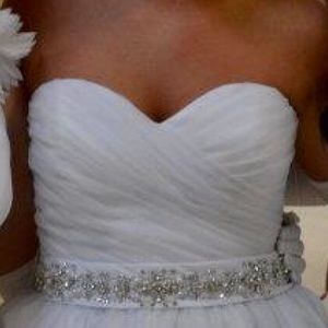 Beautiful white formal gown